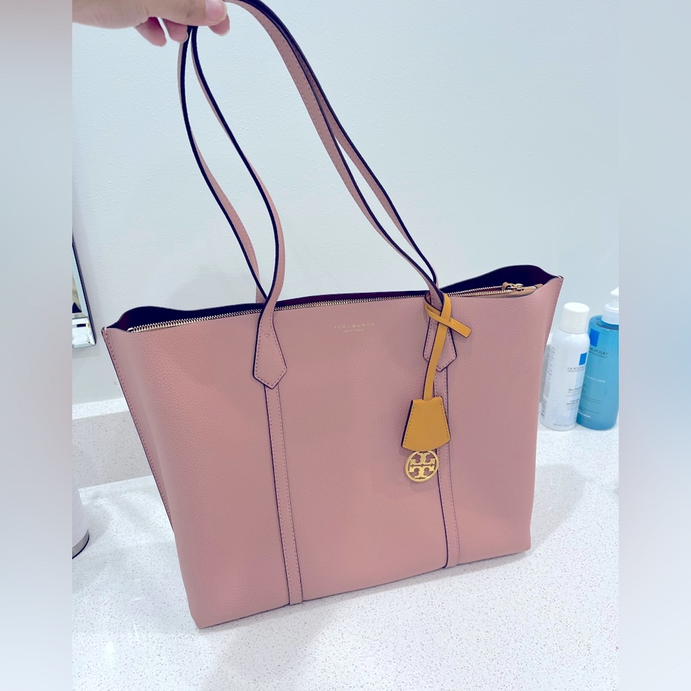Terry triple compartment tote Tory Burch